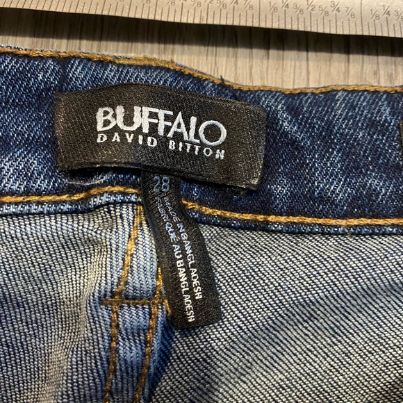 Buffalo David Bitton Brooke High Rise Straight Leg Jeans Women Size 28 - Picture 8 of 9